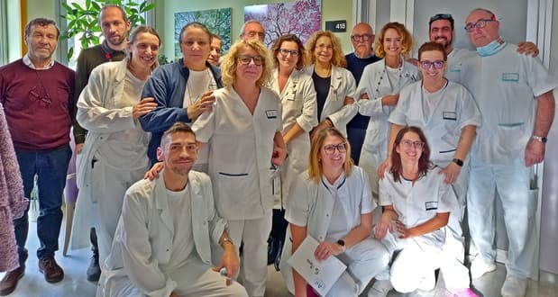 San Paolo Savona donazione impianto condizionamento per il day hospital di ematologia