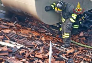 Genova Incendio porto antico 12