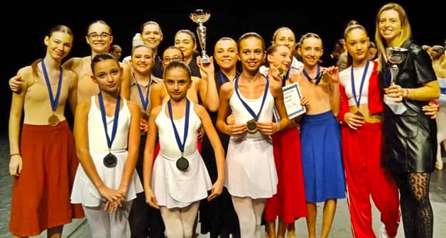 Le ballerine di Asd StellaInsieme vincenti al Concorso Cnd di Torino