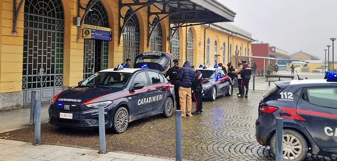 Controlli straordinari dei Carabinieri alle stazioni ferroviarie nell’alessandrino