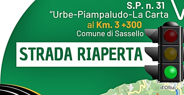 Neve riaperta la SP31 Urbe – Piampaludo – La Carta, chiuso il Passo del Faiallo