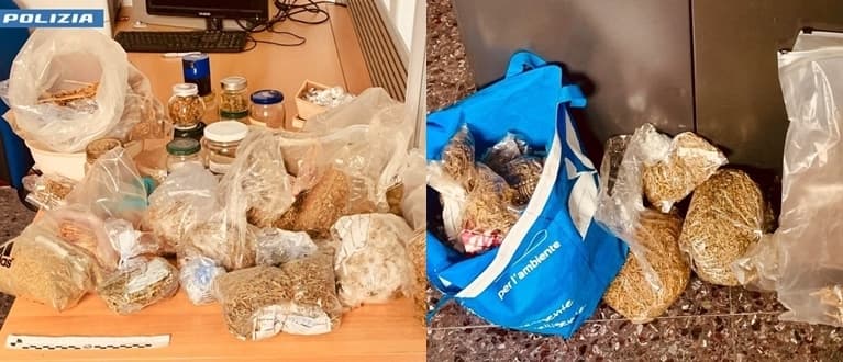 Terza operazione antidroga della Polizia a Ventimiglia, sequestrati 2.5 chili