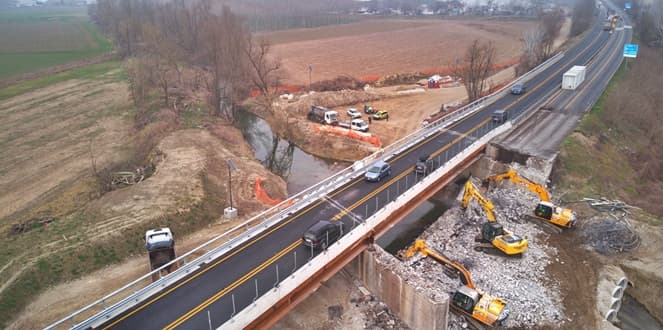 Terminata la demolizione del viadotto sulla tangenziale di Asti – VIDEO