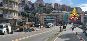 Fuga di gas in corso Europa a Genova 04