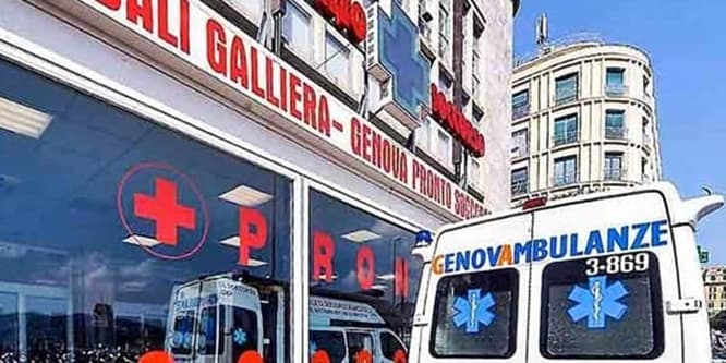 Si attiva un estintore al pronto soccorso del Galliera, nessun ferito